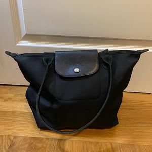 Longchamp LE PLIAGE NÉO SHOULDER BAG S, Black
